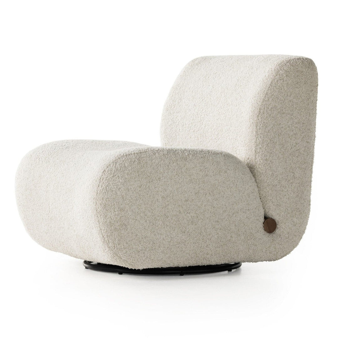 Sidney Swivel Chair - Sheldon Ivory