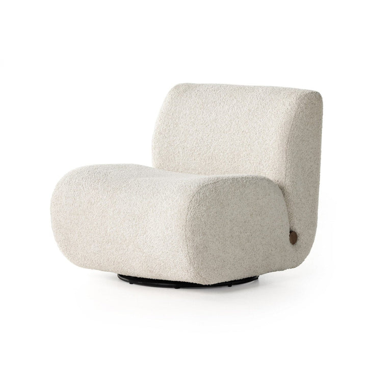 Sidney Swivel Chair - Sheldon Ivory