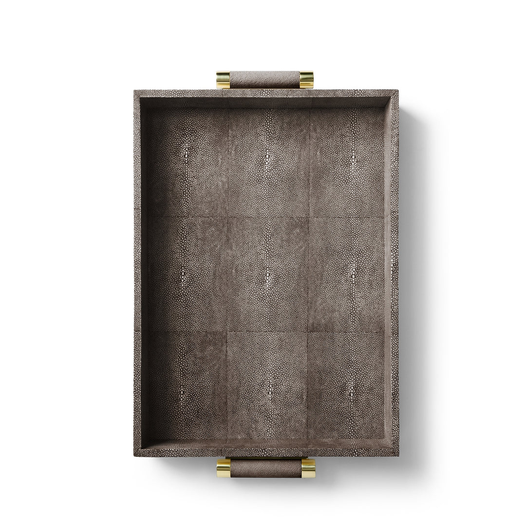 Classic Shagreen Serving Tray - image 2