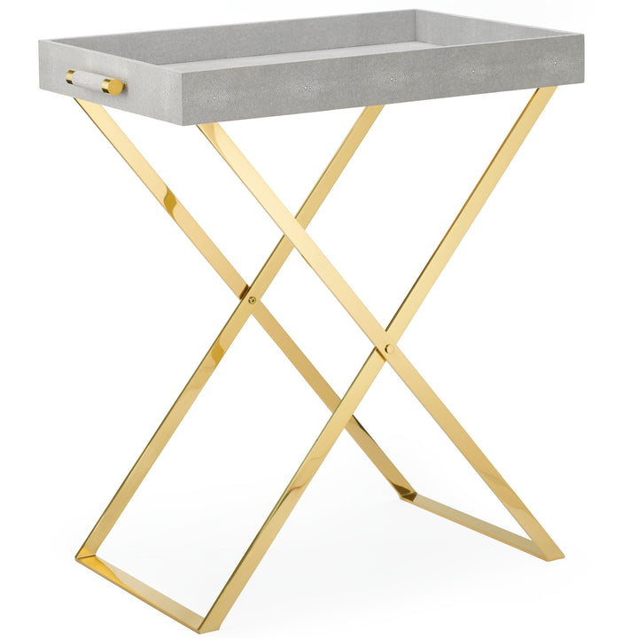 Classic Shagreen Butler Tray - image 10
