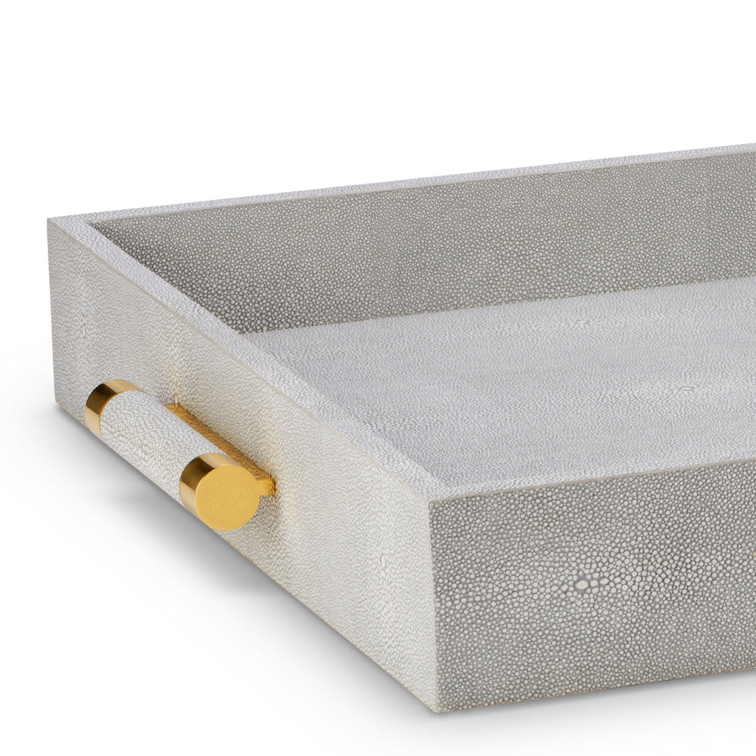 Classic Shagreen Butler Tray - image 12