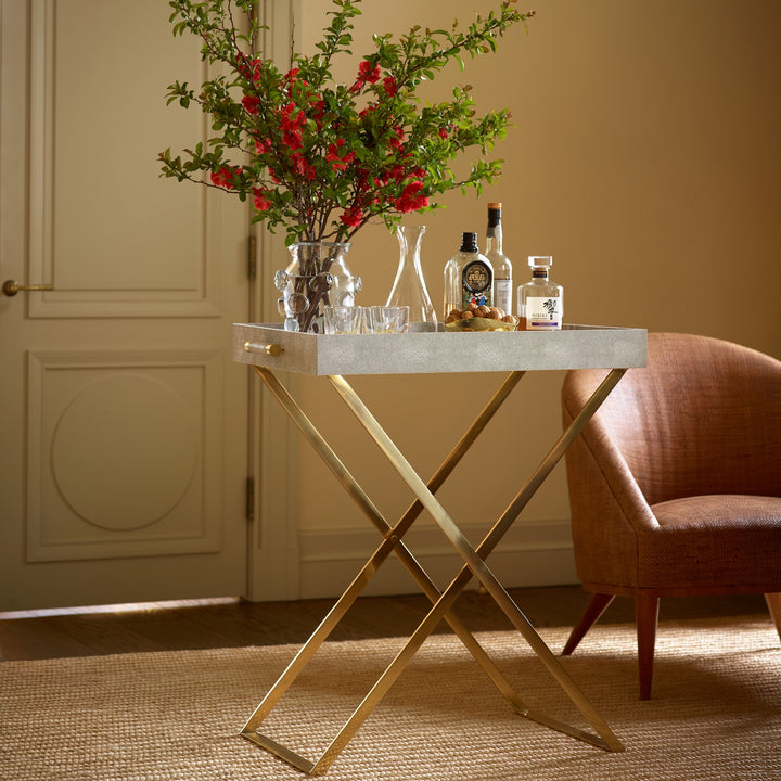 Classic Shagreen Butler Tray - image 5