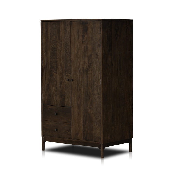 Olivia Armoire - Aged Brown