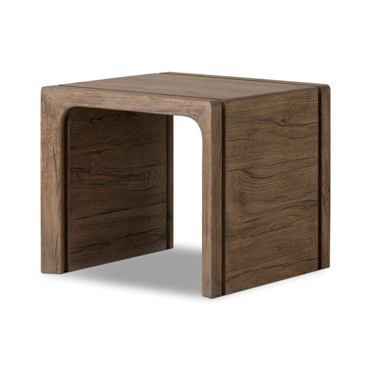 Wesley End Table - Rustic Grey