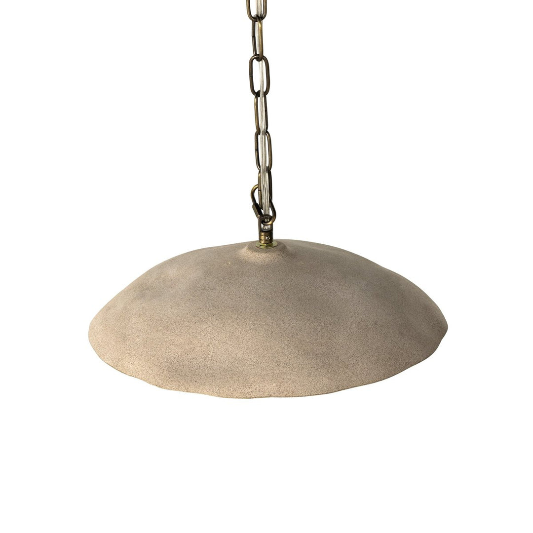 Natural Ceramic Pendant - Sand Porcelain