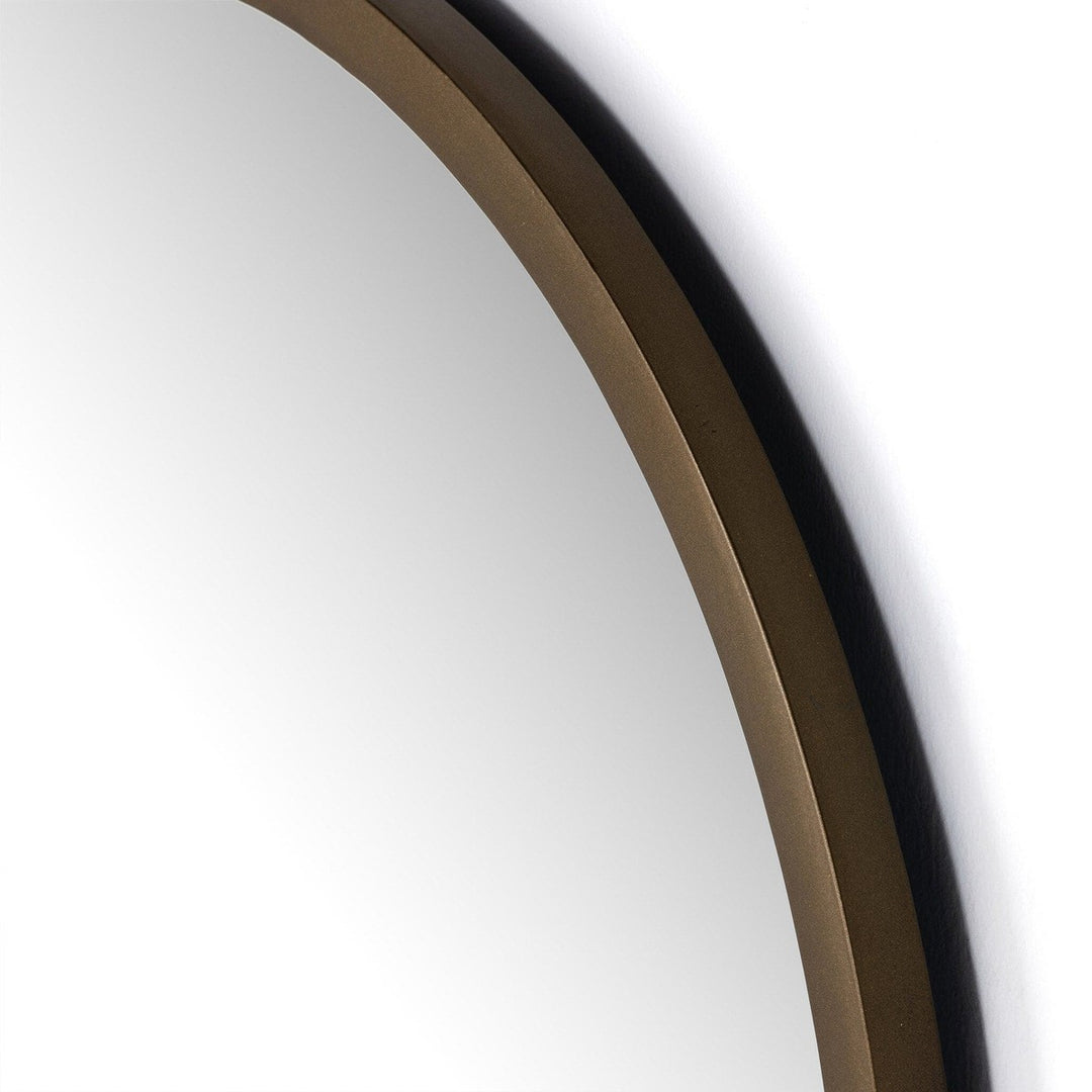 Sasha Mirror - Iron Matte Brass