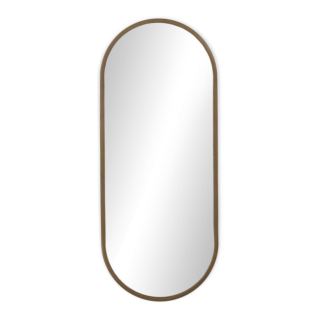 Sasha Mirror - Iron Matte Brass