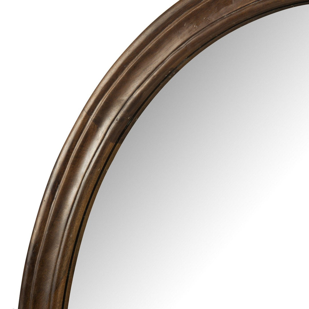 Griffin Oval Mirror - Warm Chestnut