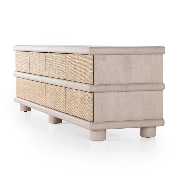 Harmony Media Console - Natural Cane