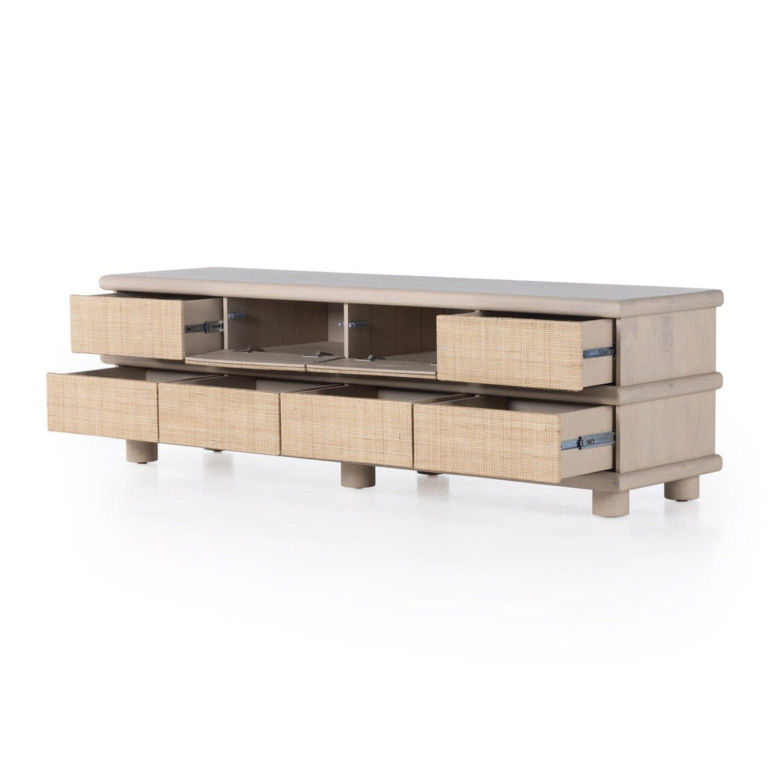 Harmony Media Console - Natural Cane