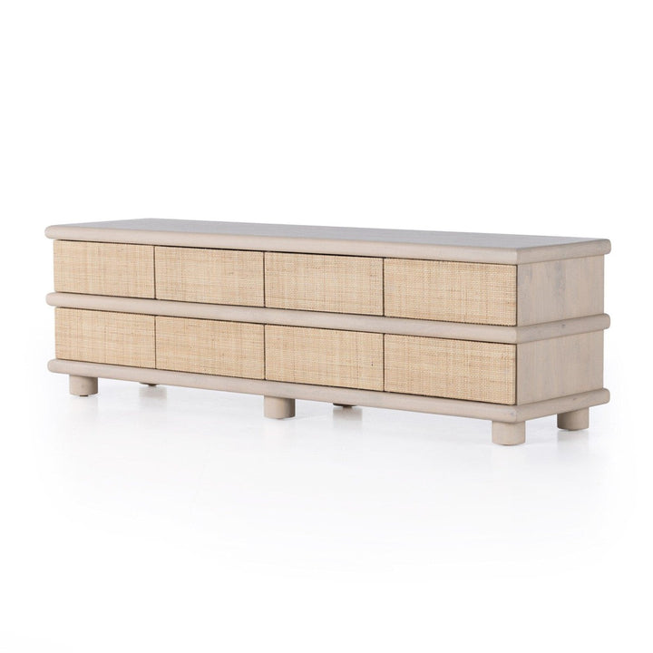 Harmony Media Console - Natural Cane