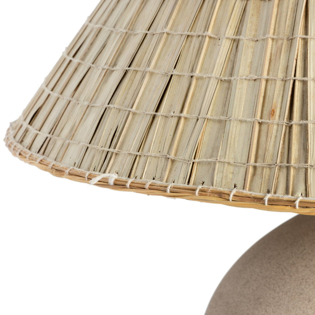 Cole Table Lamp - Sand Porcelain