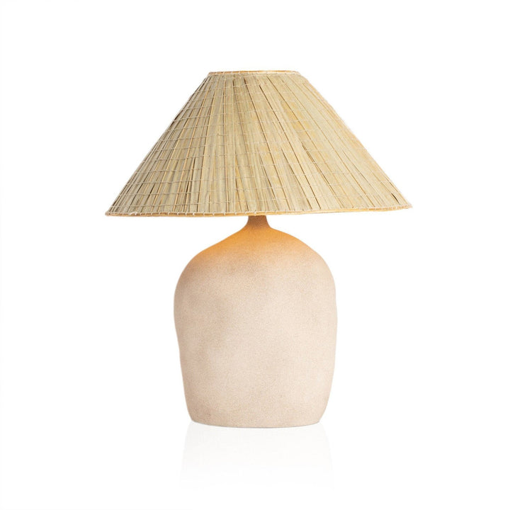 Cole Table Lamp - Sand Porcelain