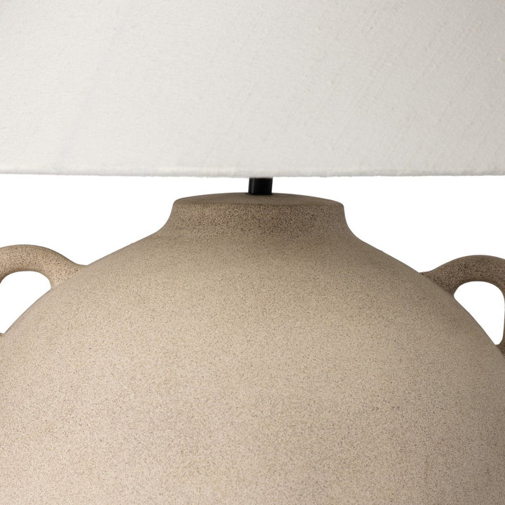 May Table Lamp - Light Sand Porcelain Ceramic