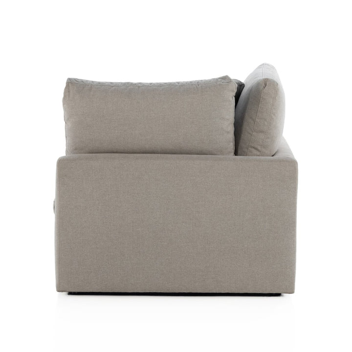 Build Your Own: Quinn Sectional - Corner Piece - Destin Flannel