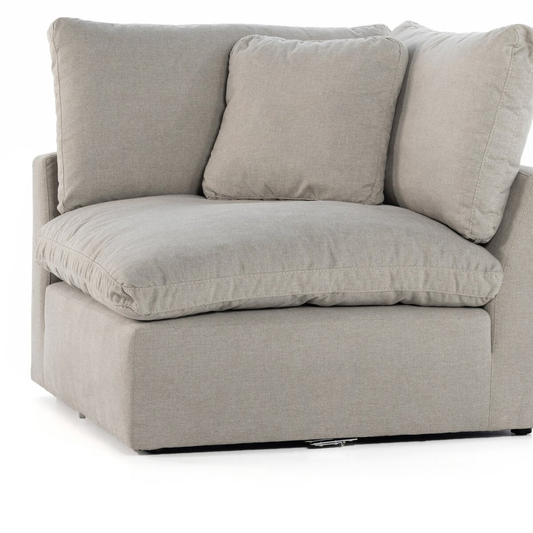 Build Your Own: Quinn Sectional - Corner Piece - Destin Flannel