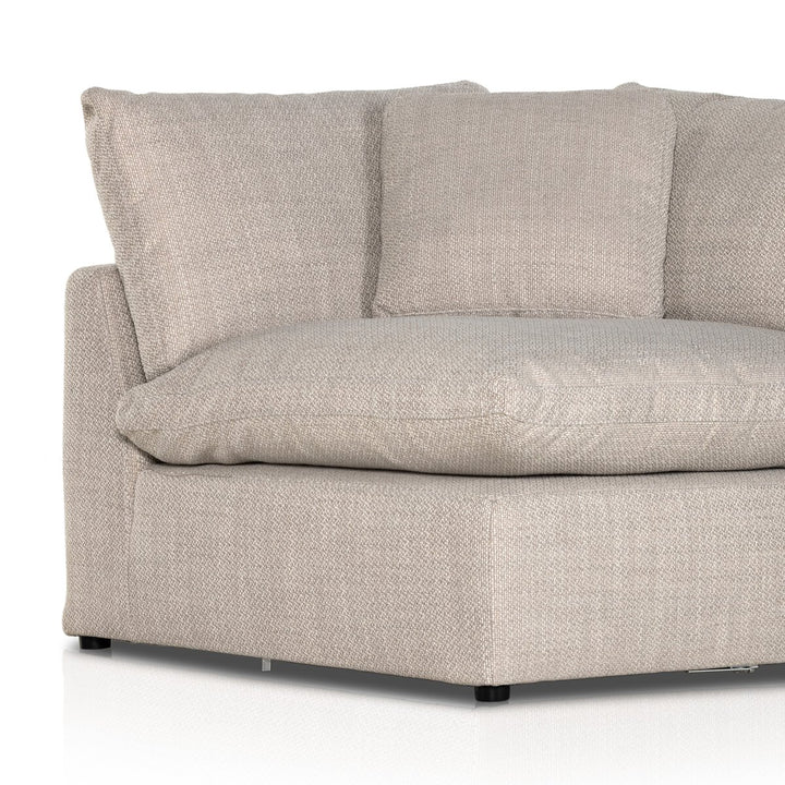 Build Your Own: Quinn Sectional - Corner Piece - Gibson Wheat