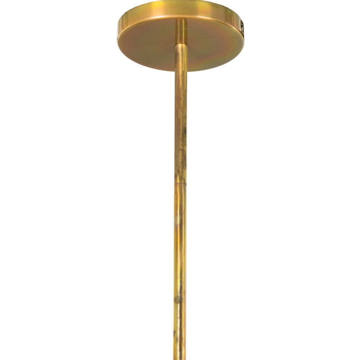 Clarence Large Pendant - Burnt Brass