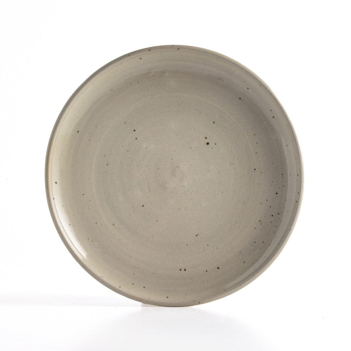 Nelo Dinner Plate, Set Of 4 - Cream Matte Ceramic
