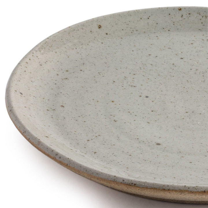 Nelo Dinner Plate, Set Of 4 - Natural Speckled Clay