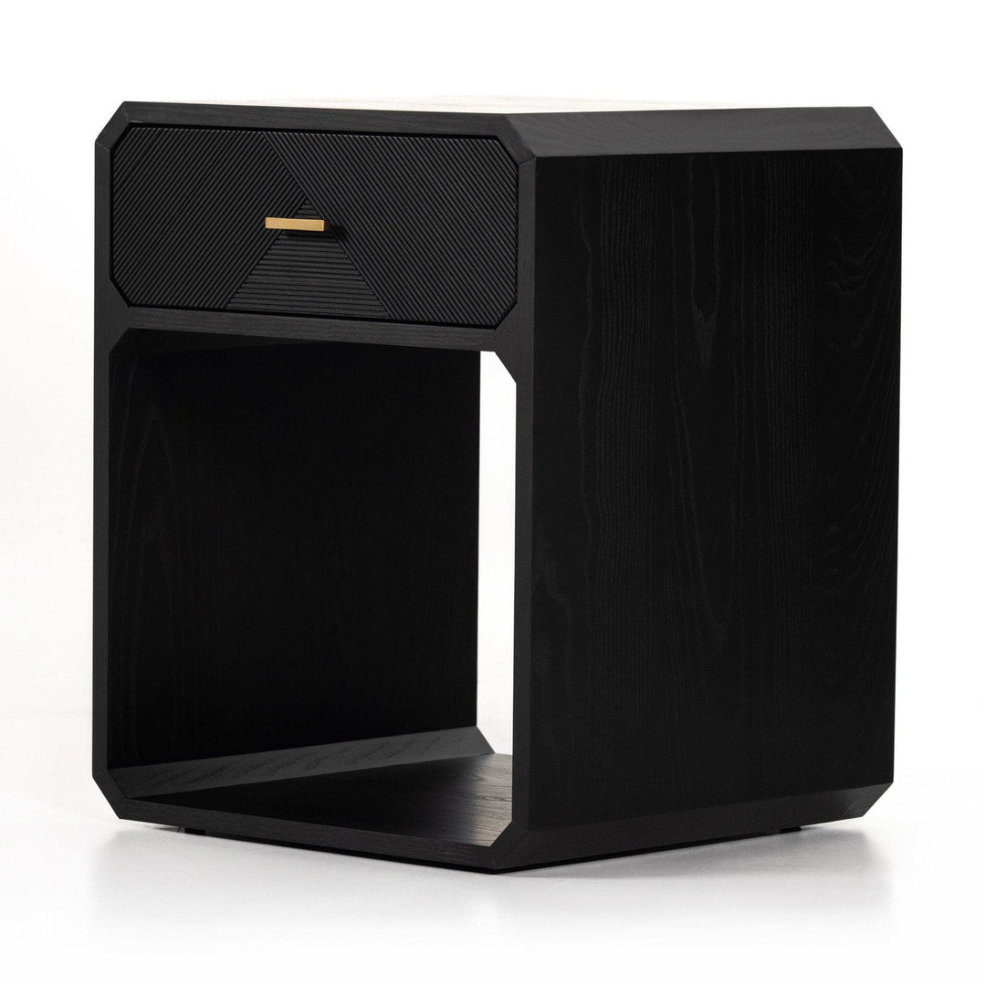 Corinth Nightstand - Black Ash