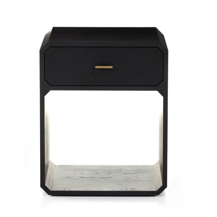 Corinth Nightstand - Black Ash