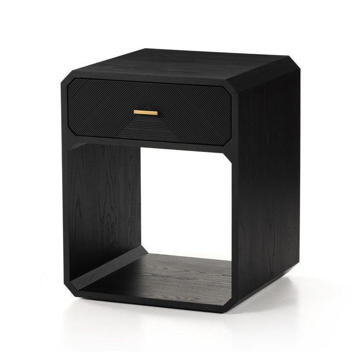 Corinth Nightstand - Black Ash