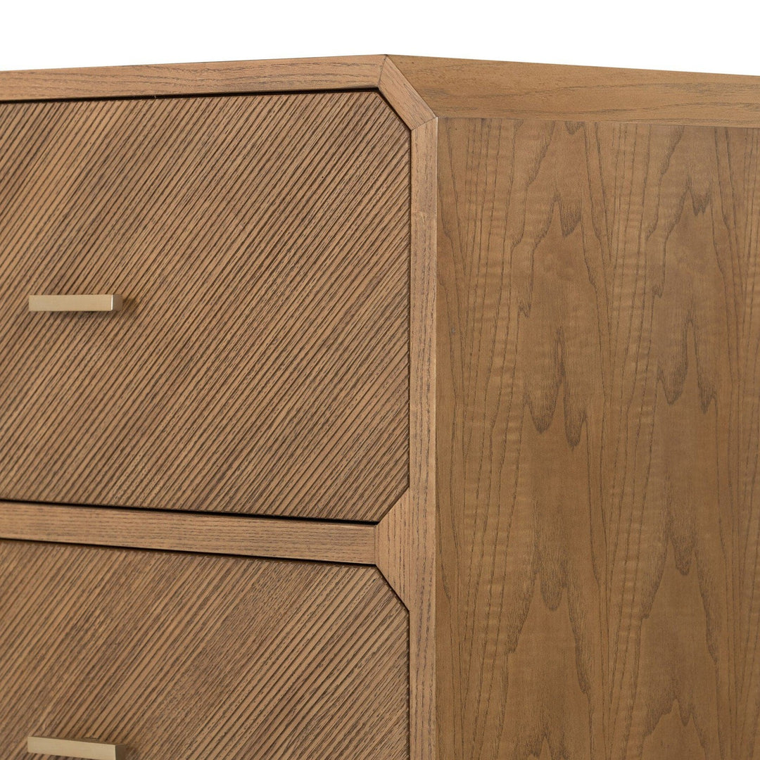 Corinth 6 Drawer Dresser - Natural Ash