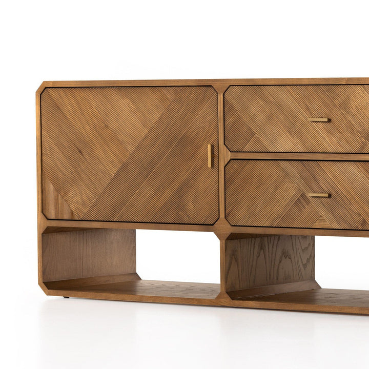 Maverick Media Console - Natural Ash