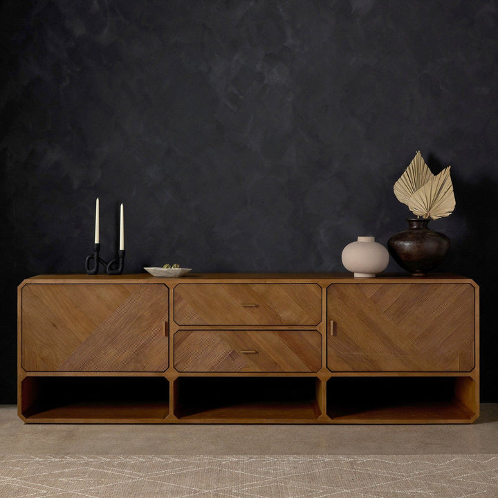 Maverick Media Console - Natural Ash