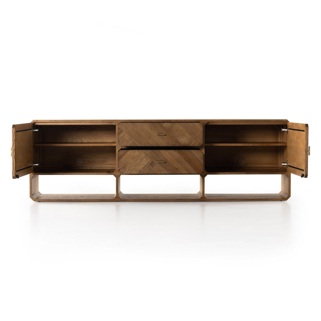 Maverick Media Console - Natural Ash