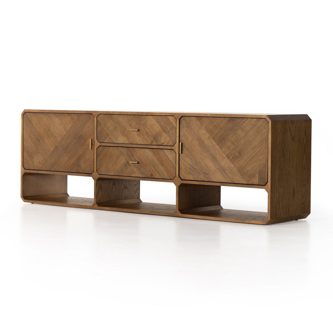 Maverick Media Console - Natural Ash