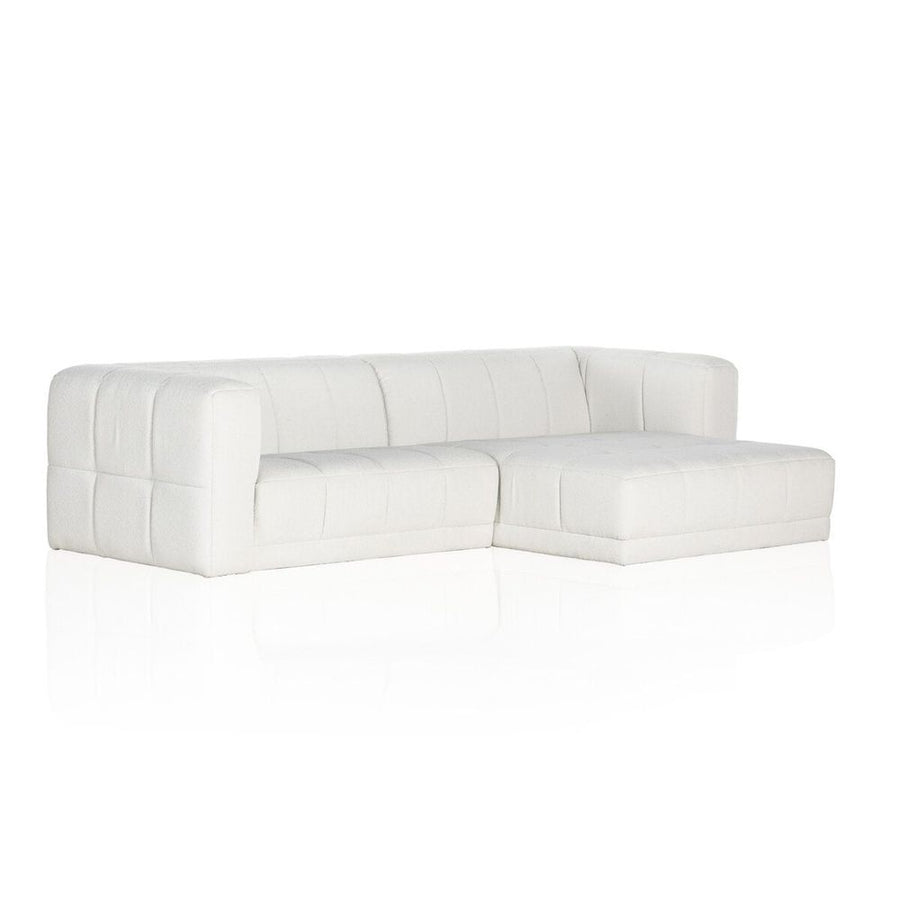 Sectionals Ravi 2-Piece Sectional - Right Chaise - Fiqa Boucle Natural
