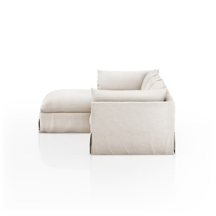 Haven Slipcover 2-Piece Sectional - Valley Nimbus - Left Chaise