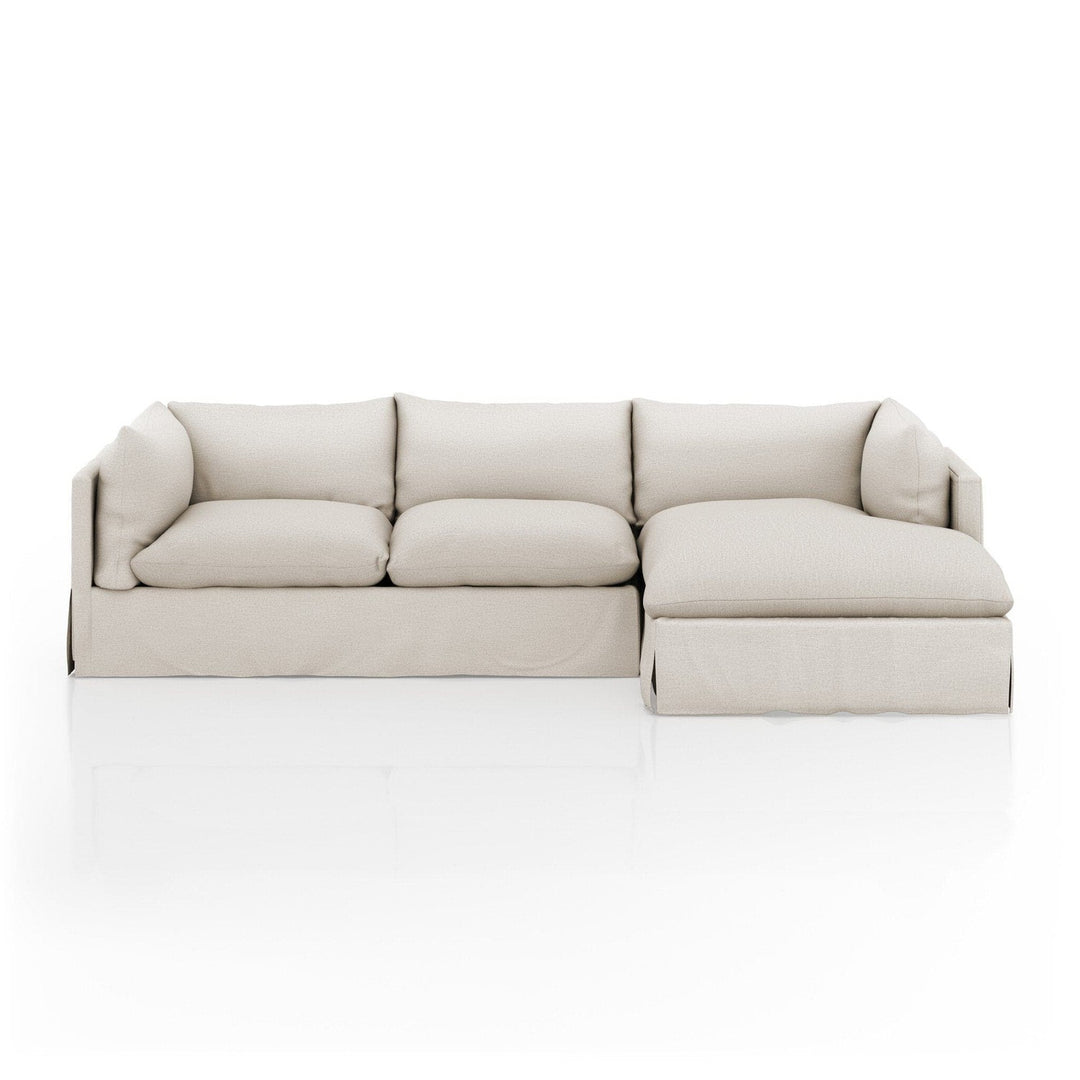 Haven Slipcover 2-Piece Sectional - Valley Nimbus - Right Chaise