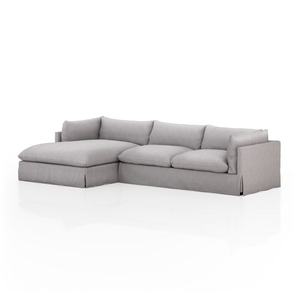 Habitat 2 - PC Sectional-Four Hands-FH-231280-001-SectionalsLAF Chaise - 133"-Vesuvio Dove-27-France and Son