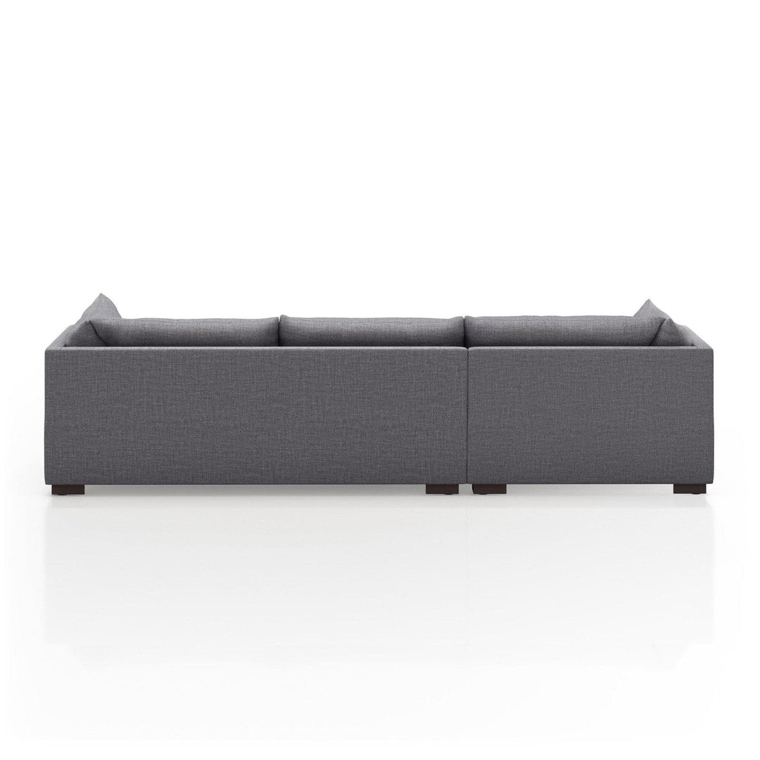 Holden 2-Piece LAF Sectional - 112" - Bennett Charcoal