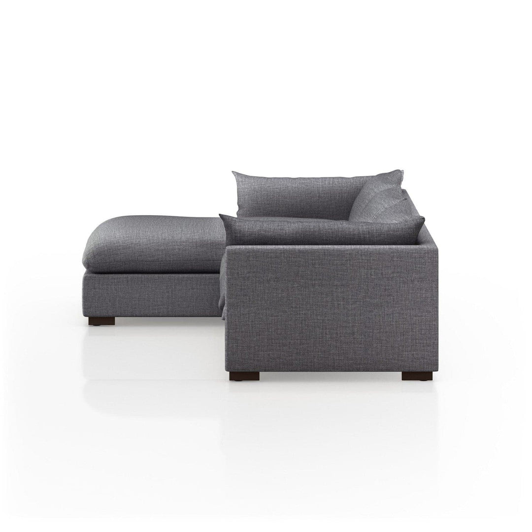 Holden 2-Piece LAF Sectional - 112" - Bennett Charcoal