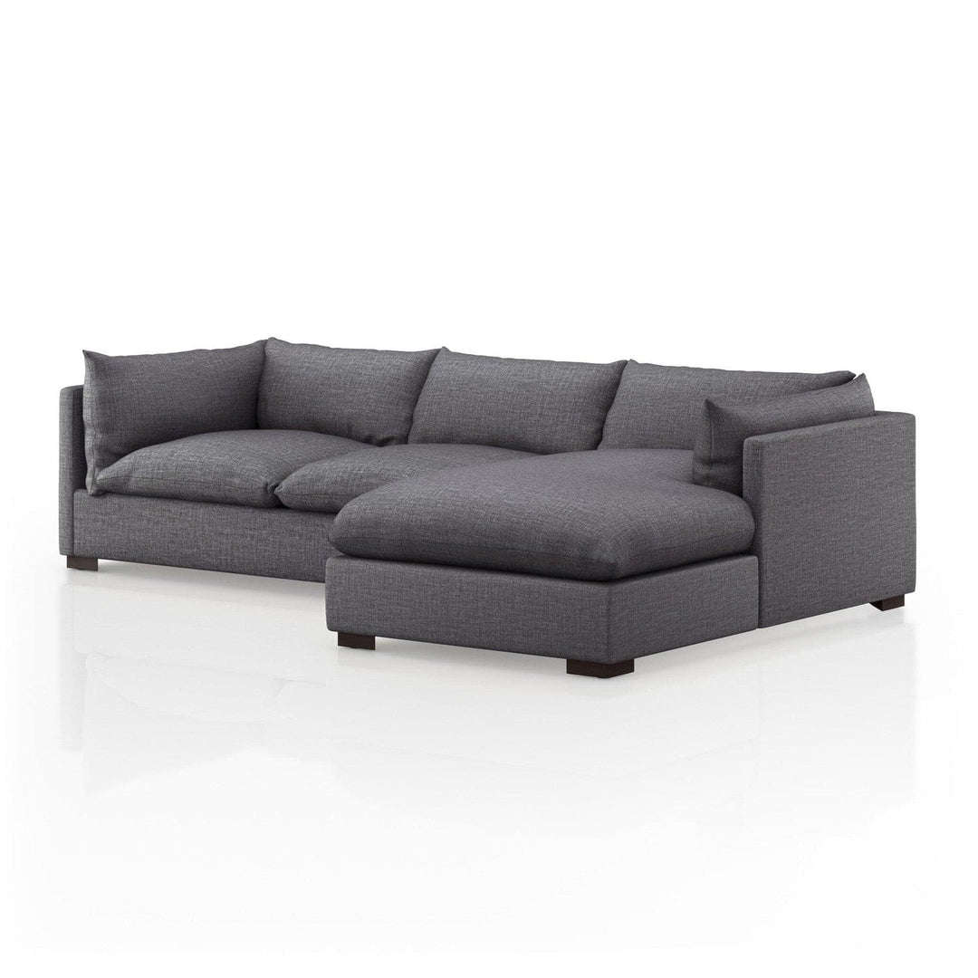 Holden 2-Piece RAF Sectional - 112" - Bennett Charcoal