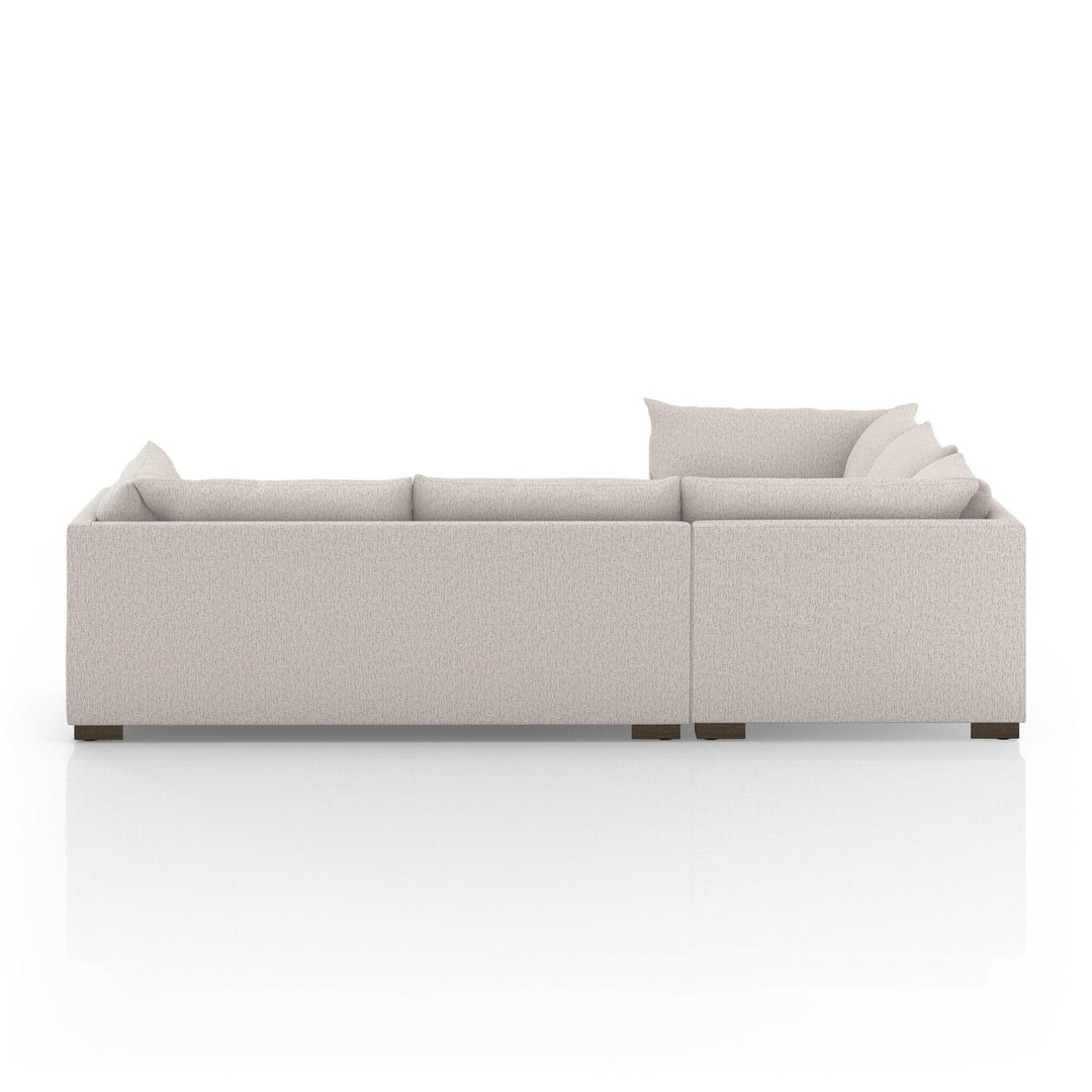 Holden 3-Piece Sectional - Bayside Pebble - 111"