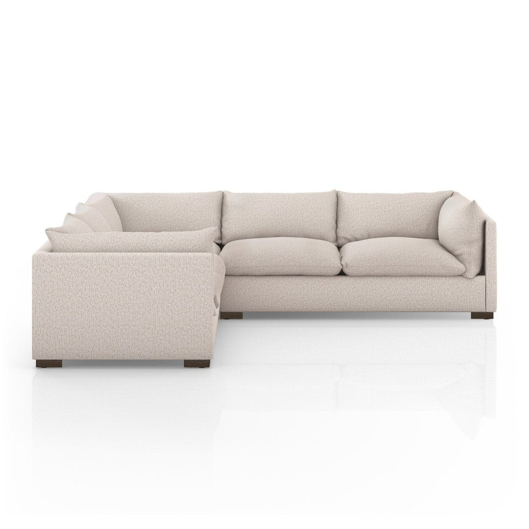 Holden 3-Piece Sectional - Bayside Pebble - 111"