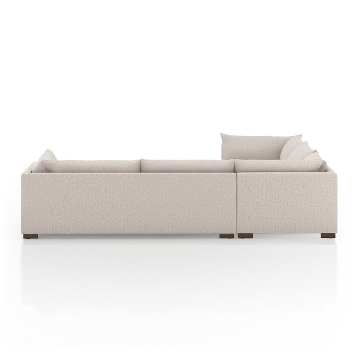 Holden 3-Piece Sectional - Bayside Pebble - 122"