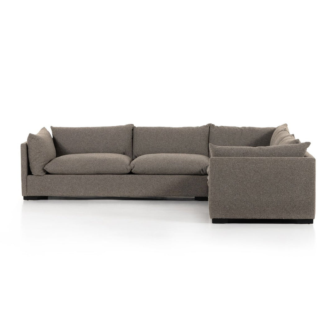 Edgewood 3-Piece Sectional - 3-Piece Sectional - 122" - Torrance Rock