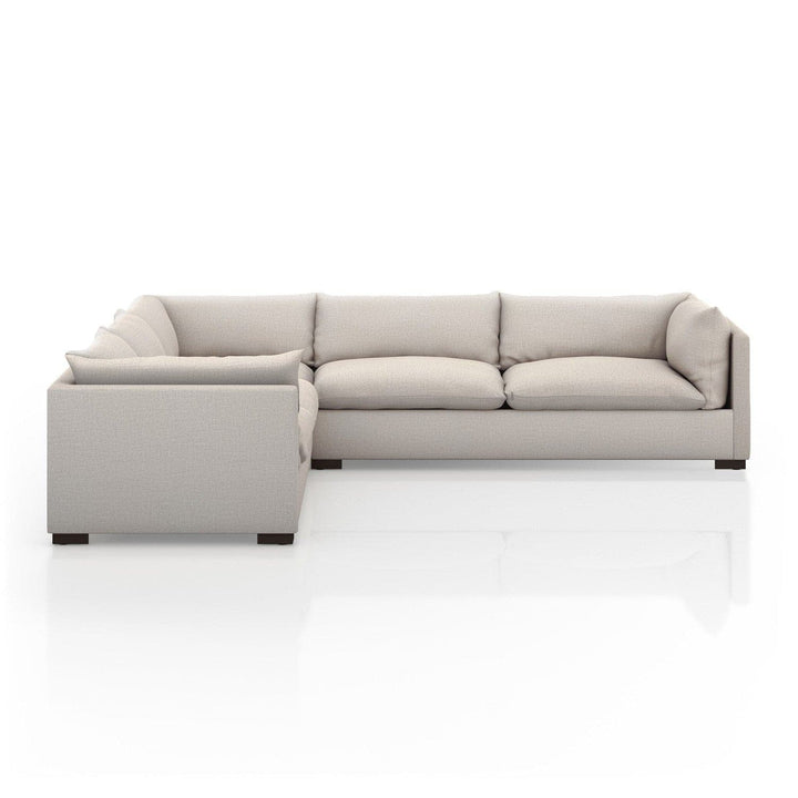 Holden 3-Piece Sectional - Bennett Moon - 122"