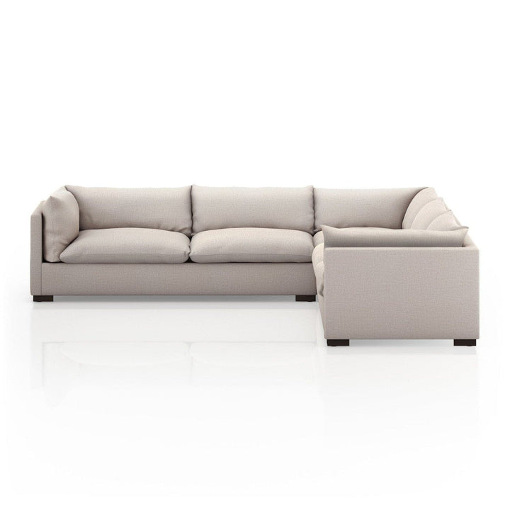 Holden 3-Piece Sectional - Bennett Moon - 122"