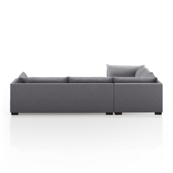 Holden 3-Piece Sectional - Bennett Charcoal - 122"