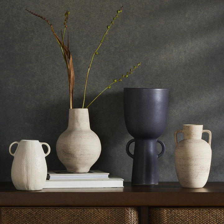 Pira Vase - Distressed Cream