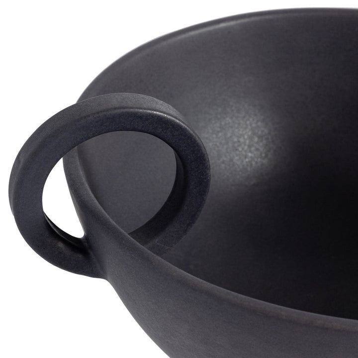 Anika Vase - Matte Black Ceramic