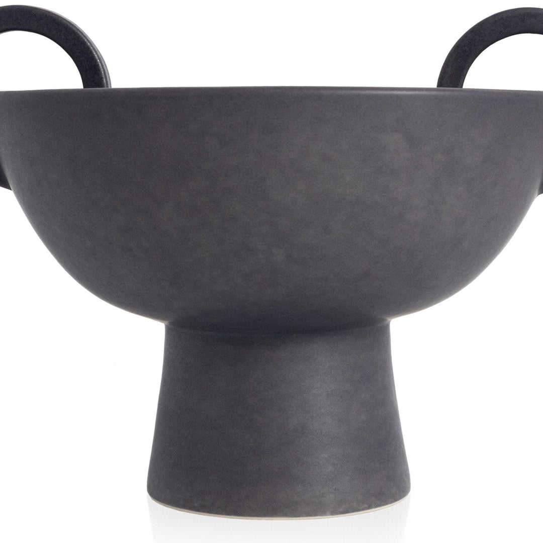 Anika Vase - Matte Black Ceramic