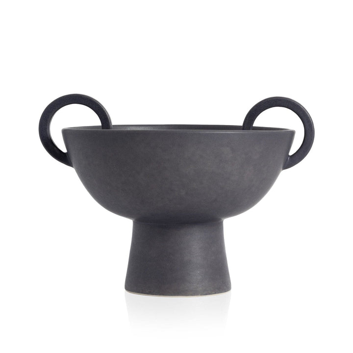 Anika Vase - Matte Black Ceramic